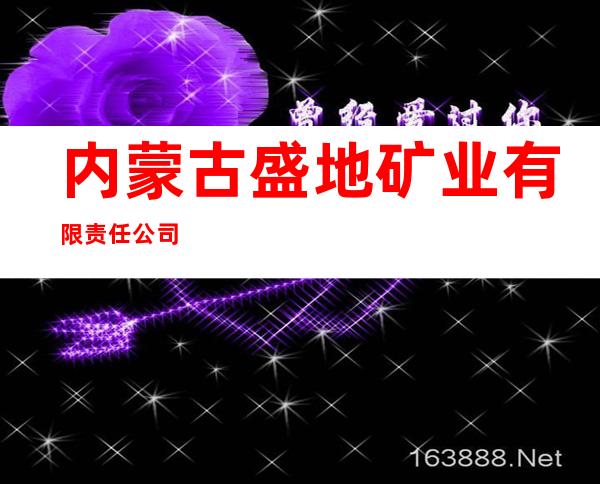 内蒙古盛地矿业有限责任公司